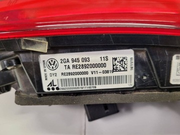 фото thumb №13, Лампа задняя w крышка багажника левая сторона volkswagen t-roc 2019 2ga945093