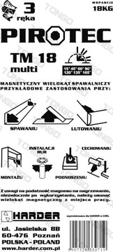 УГЛОВОЙ КРОНШТЕЙН ДЕРЖАТЕЛЬ МАГНИТНОЙ СВАРКИ 18 КГ MULTI