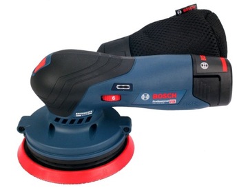 SZLIFIERKA MIMOŚRODOWA GEX 12V-125 BOSCH 2x2,0Ah