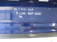 фото thumb №5, Vw t-roc r-line 2017-2020 r бампер задняя