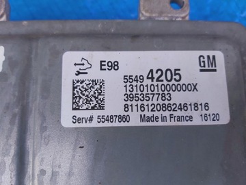 фото thumb №7, Запчастини | zafira c блок керування комп'ютер двигуна 2.0 cdti b20dth 55494205