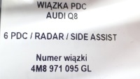 Nowa жгут 6pdc радар сторона assist audi q8 4m8 4m8971095gl Цена, фото thumb