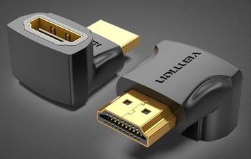ВЕРХНИЙ АДАПТЕР VENTION ANGLE HDMI 2.0 UHD 4K 60 Гц 90 ГРАДУСОВ