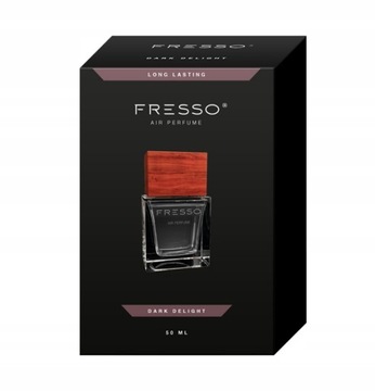 FRESSO DARK DELIGHT аромат подарок подарок НА ДЕНЬ ПАРНЯ ДЛЯ АВТОМОБИЛЯ