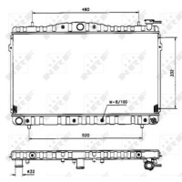 фото thumb №1, Радіатор wody hyundai coupe i lantra ii 95-02