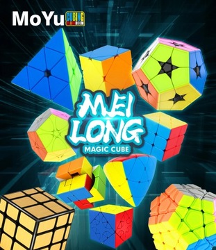 [Ecube] Moyu Magic Cube Pyraminx Skewb Windmill Polaris Kilominx Megaminx
