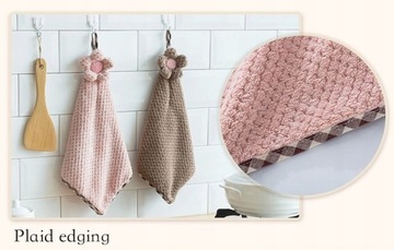 Коралловое быстросохнущее кухонное полотенце 3 секунды.