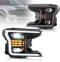 фото thumb №1, Лампа лампы передние комплект led vland линзы ford f150 f-150 2018-2020