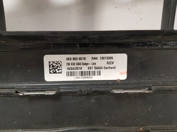 фото thumb №14, Бампер решітка радіатора решітка audi a6 c8 4k0 переднє перед 18-24 4k0807437a гарний