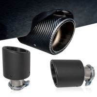 Купити Тюнінгова наконечник вихлоп 2" 54 mm карбон, фото thumb