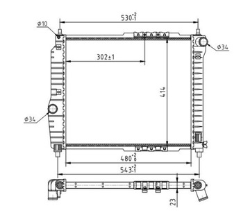 фото thumb №1, Радиаторов aveo 1.2-1.4 03-