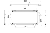 фото thumb №14, Mahle оригінал ac 796 000s конденсатор, кондиціонер
