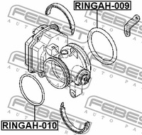 фото thumb №6, Сальник febest do renault duster 1.6