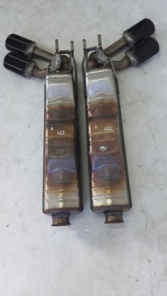 фото thumb №7, Глушитель конечный выхлоп правый левый mercedes g w465 g63amg brabus a4654908800