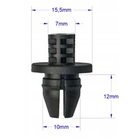 фото thumb №8, Audi a1 8x a4 b8 a5 a6 a7 4g q3 q5 клипсы штифты распорные клипсы крыла