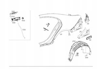 фото thumb №1, Крыло задняя правый левый mercedes cls c257