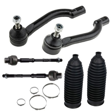 фото thumb №1, Наконечник важіль x2 стрижень x2 + захист x2 nissan qashqai x-trail t31 koleos