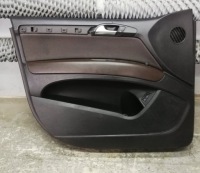 фото thumb №1, Audi q7 4l обшивка обивка дверь левый перед коричневый