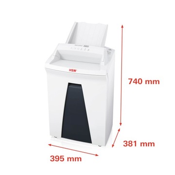 Уничтожитель HSM Securio AF150, автоматическое устройство подачи P4, фрагменты CD/DVD 4,5x30