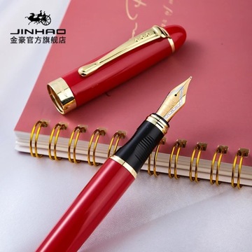 Роскошная ручка для английской каллиграфии JINHAO X450 в круглом корпусе с наконечником