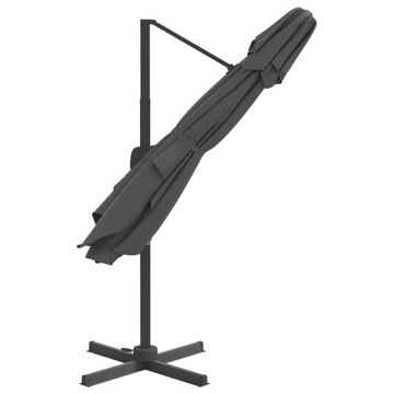 БОЛЬШОЙ СКЛАДНОЙ САДОВЫЙ ЗОНТ НА ​​ТЕРРАСЕ 300x300 см