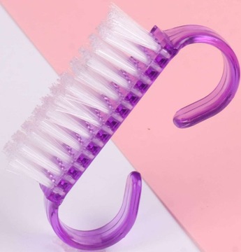 100 SZT SZCZOTECZKA SZCZOTKA DO MANICURE USUWANIA PYŁU PAZNOKCI JEDNORAZOWE