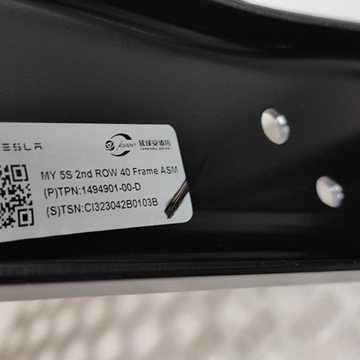 фото thumb №10, Tesla модель y 2023 сидіння задній