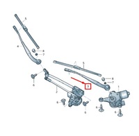 фото thumb №1, Audi r8 4s передняя часть left дворник arm lhd 4s79554071p9 4s7955407 1p9