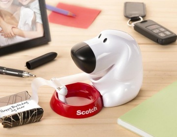 Диспенсер 3M Scotch Dog + лента 19 мм х 8,89 м