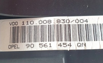 фото thumb №4, Спидометр дисплей opel astra g 1.6 90561454qn