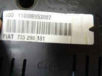 фото thumb №5, Лічильник приладова панель прилади alfa romeo 147 дизель 735290181 nr900