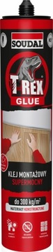 12 монтажных клеев Soudal T-REX SUPER STRONG, 380 г