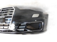 Audi a6 c7 4g рестайлінг  бампер перед передній комплектний  zwykłay чорний 6xpdc Київ, фото thumb