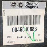 фото thumb №6, Стекло задняя крышки багажника fiat doblo с подогревом oem номер 46810683 оригинал