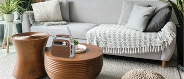 ПОРТАТИВНОЕ РАДИО РЕТРО BLUETOOTH AM/FM/MP3/USB/SD