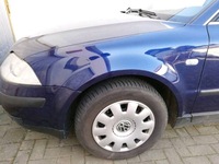 фото thumb №13, Крыло новый левый vw passat b5 fl тёмно-синий lc5x оцинковка + konserwacja