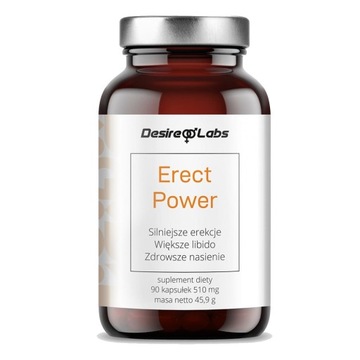 ERECT POWER STRONGER ERECTION 90 CAPS DESIRE LABS