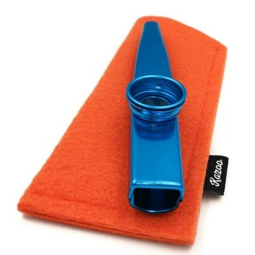ETUI na KAZOO pomarańczowe pokrowiec futerał - Idealna ochrona