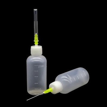 Butelka z aplikatorem o pojemności 50 ml z końcówką Uniwersalna, precyzyjna butelka z zakraplaczem kleju