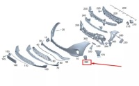 фото thumb №13, Mercedes-benz eqc нижняя защита бампера передняя левая a2938851300 oem