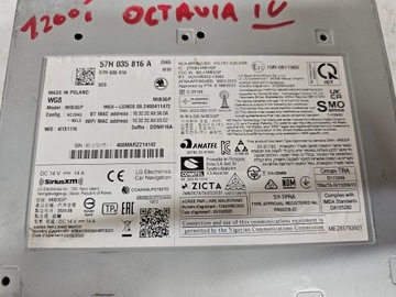 фото thumb №9, Skoda octavia iv зчитувач блок керування мультимедіа mib3gp 57h035816a