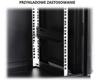 SZYNY MONTAŻOWE RACK 42,5 CM 2 SZTUKI LISTWA MONTAŻOWA 425 mm DO SZAFY RACK