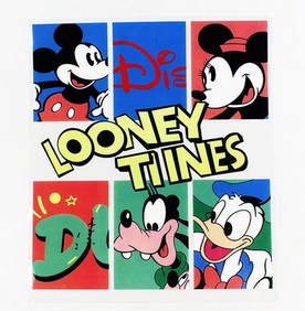 НАНЕСЕНИЕ ТЕРМОНАКЛЕЙКИ LOONEY TIINES D47