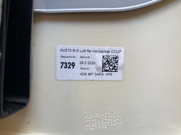 фото thumb №8, Audi a7 c7 4g рестайлинг s-line защита стойка b правая 4g8867244a hf6 38km