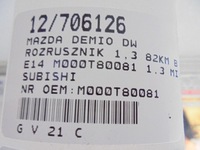 фото thumb №9, Mazda demio dw стартер m000t80081 1,3