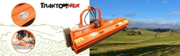 GEOGRASS TRACTOR ЦЕПОВАЯ КОСИЛКА С ПЕРЕДАЧЕЙ ДЛЯ ТРАКТОРА KUBOTA КЛАССА