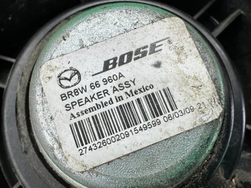 фото thumb №8, Динамік двері задніх задній bose br8w66960a mazda cx-7 рестайлінг 06-12