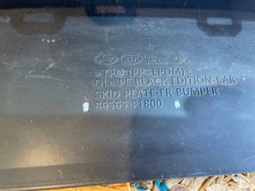 фото thumb №10, Kia sportage iv 4 рестайлінг 18-21 спойлер планка накладка бампера перед переднє