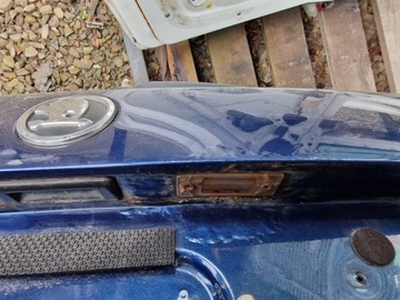 фото thumb №11, Skoda fabia 2 ii hb крышка багажника зад задняя тёмно-синяя 9462