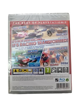 Sonic & All-Stars RACING TRANSFORMED PS3 НОВИНКА